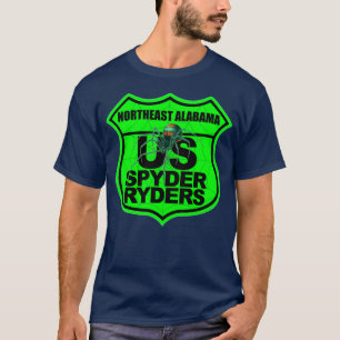 Kapitel Nordost-Alabama - Logo Sicherheitsgrün T-Shirt