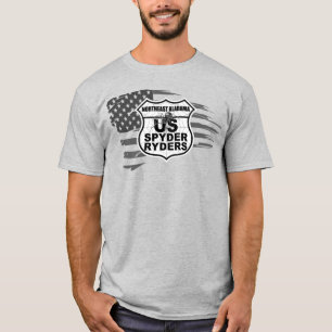 Kapitel Nordost-Alabama - Tatzerische Flagge T-Shirt