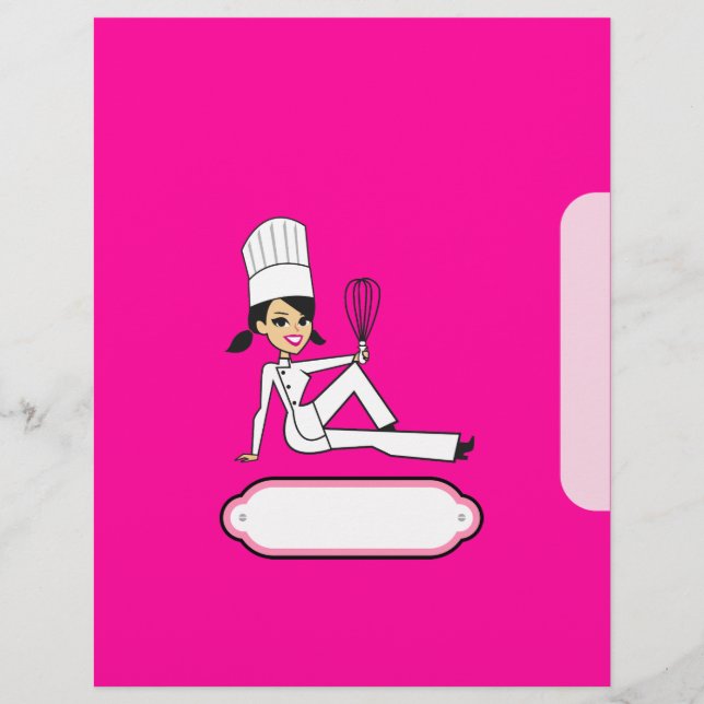 Kapitel Trennseiten für Recipe Binder (Vorderseite)