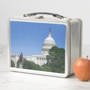 Kapitol in Washington DC Metall Brotdose