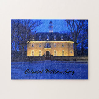 Kapitolgebäude bei Dämmerung, Colonial Williamsbur