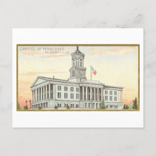 Kapitolgebäude in Nashville, Tennessee Postkarte