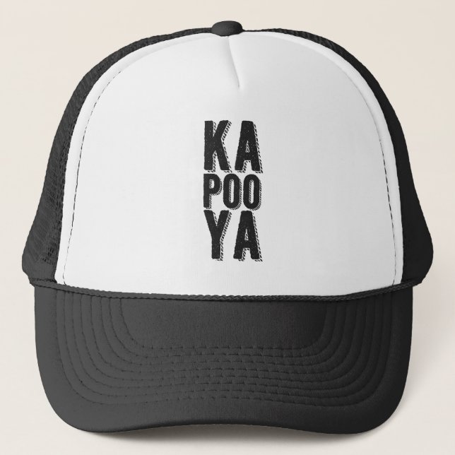 Kapooya Truckerkappe (Vorderseite)