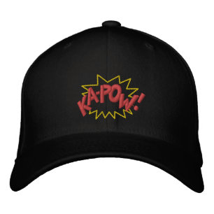 KAPOW BESTICKTE BASEBALLKAPPE