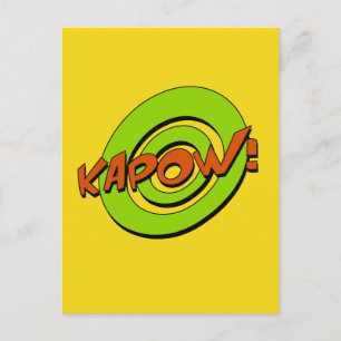 Kapow Comic Postkarte