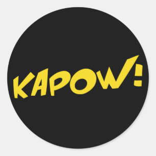 Kapow Comic Sticker