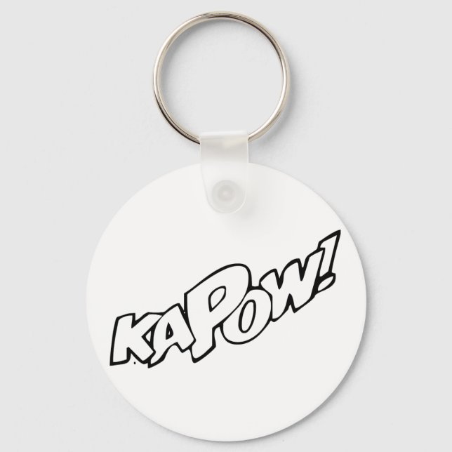 Kapow Schlüsselanhänger (Vorderseite)