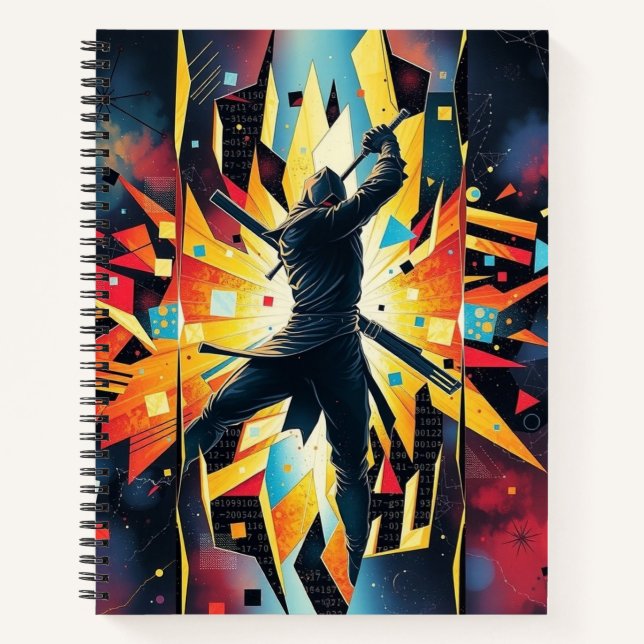 Kapow Super Hero Notizbuch (Vorderseite)