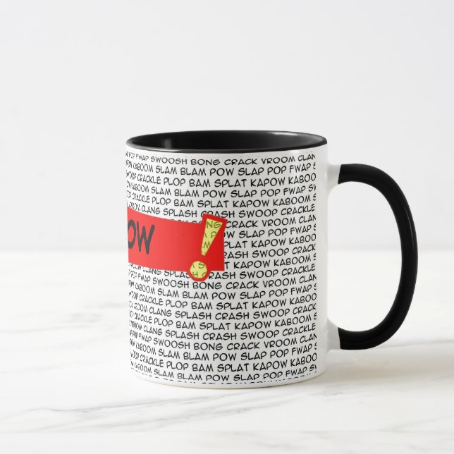 kapow! SuperHero-Kaffee-Tasse Tasse (Rechts)
