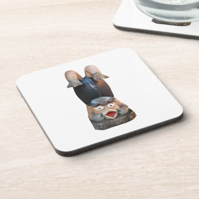 Kappa 河童 Handstand Getränkeuntersetzer (Linke Seite)