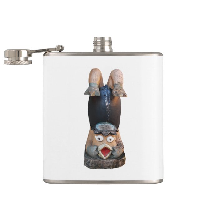 Kappa 河 童 Handstand Flachmann (Geöffnet)