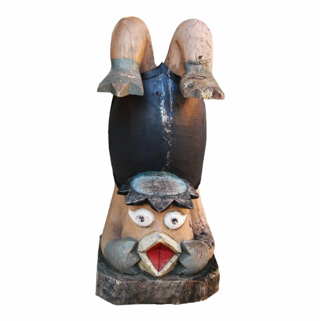 Kappa 河 童 Handstand Freistehende Fotoskulptur (Vorne)