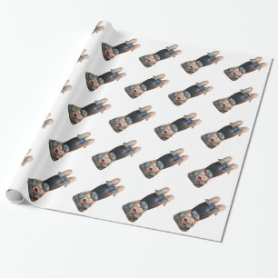 Kappa 河 童 Handstand Geschenkpapier
