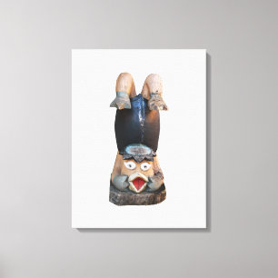 Kappa 河 童 Handstand Leinwanddruck