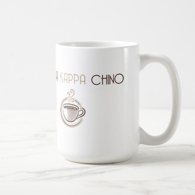 Kappa Chino, conception de Kappa de tasse de café (Droite)
