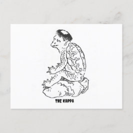 Kappa Cryptid Postcard Postkarte