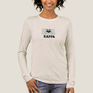 Kappa Japanische Mythologie Minimales Grafik-Langa Tri-Blend Shirt