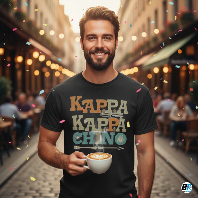 Kappa Kappa Chino Drôle T-Shirt Lover Café (Créateur téléchargé)