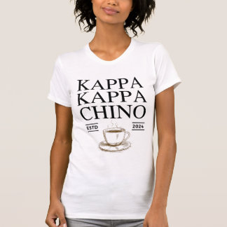 Kappa Kappa Chino Kaffee Lover Witziges T-Shirt