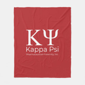 Kappa Psi Pharmazeutische Bruderschaft Fleecedecke