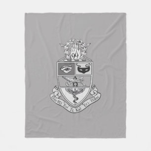 Kappa Psi Wappen Fleecedecke