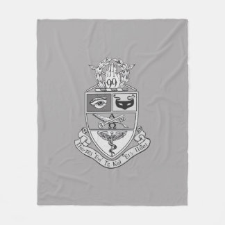 Kappa Psi Wappen Fleecedecke