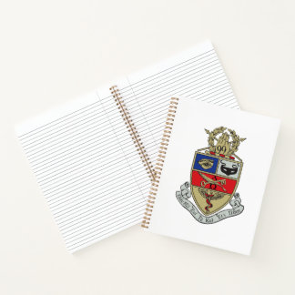 Kappa Psi Wappen Notizbuch