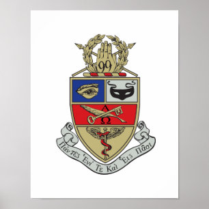 Kappa Psi Wappen Poster