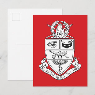 Kappa Psi Wappen Postkarte