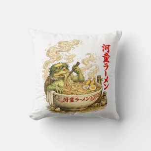 Kappa Ramen Bad – Yokai Nudelgeist Kissen