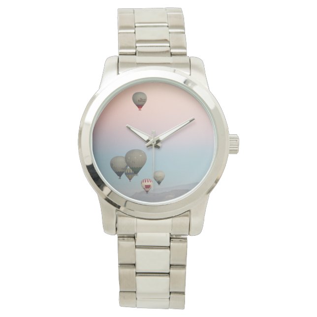 Kappadocia Ballonflug Armbanduhr (Vorderseite)