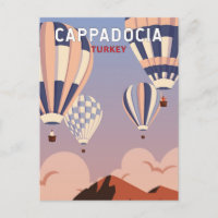 Kappadocia Türkei Retro Reisen Vintag