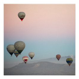 Kappadokien. Balloon Flight Poster