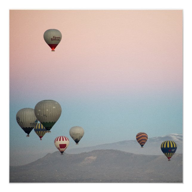 Kappadokien. Balloon Flight Poster (Vorderseite)
