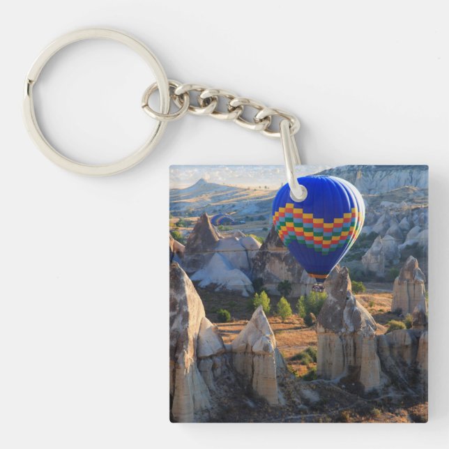 Kappadokien, Goreme| Heißluftballon Schlüsselanhänger (Vorderseite)