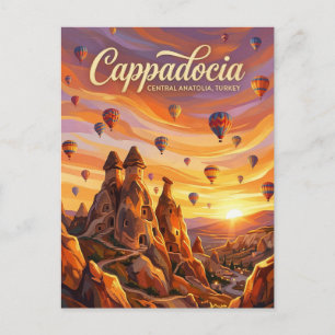 Kappadokien, Göreme, Zentralanatolien Postkarte