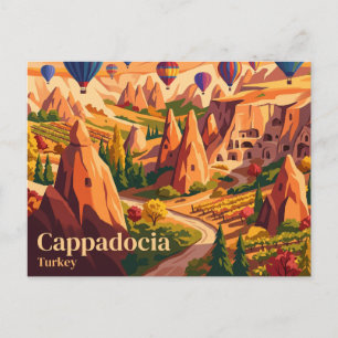 Kappadokien Türkei Postkarte