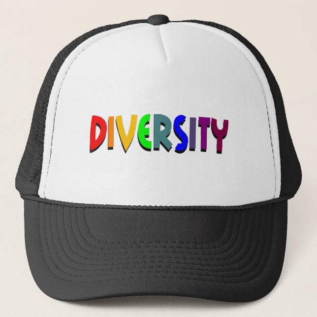 Kappe des Diversity-(Regenbogen) (Vorderseite)