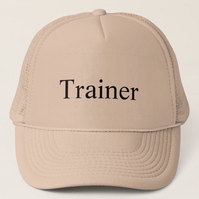Kappe Trainer (Vorderseite)