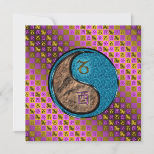 Kapricorn & Water Rooster Karte