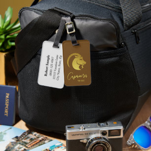 Kapricorn Zodiac-Zeichen Gepäckanhänger