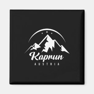 Kaprun Austria Ski Resort Skifahren Snowboarden So Magnet