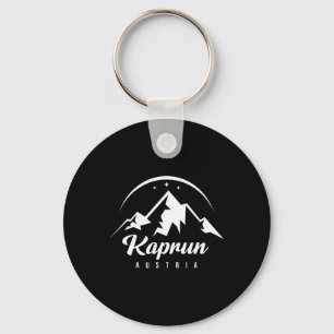Kaprun Austria Ski Resort Skifahren Snowboarden So Schlüsselanhänger