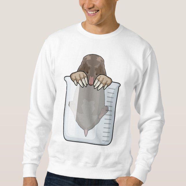 Kapsel mit Messbecher Sweatshirt (Vorderseite)