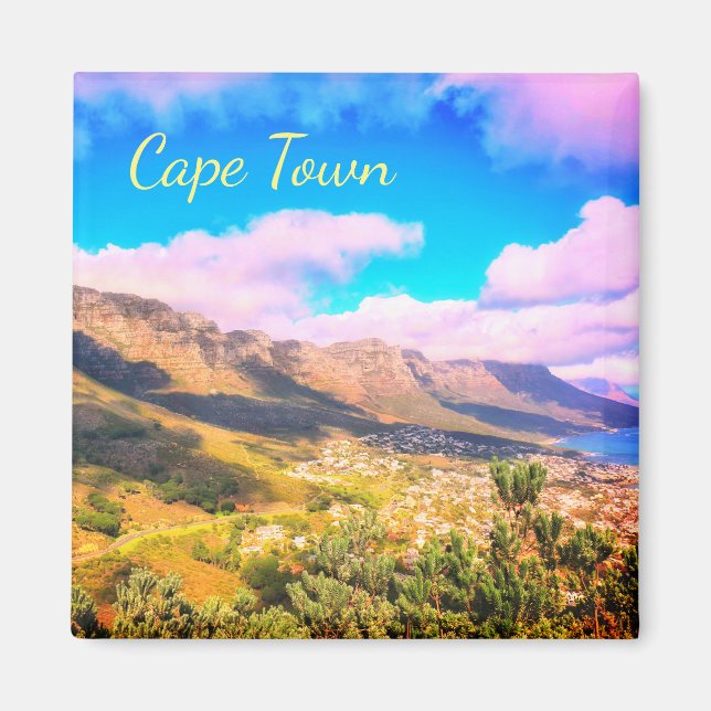 Kapstadt 12 Apostel Beach Mountain Magnet (Vorne)