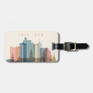 Kapstadt, Afrika City Skyline Gepäckanhänger