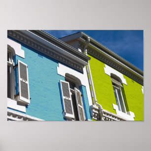 Kapstadt Bo‑Kaap Architektur Südafrika Poster