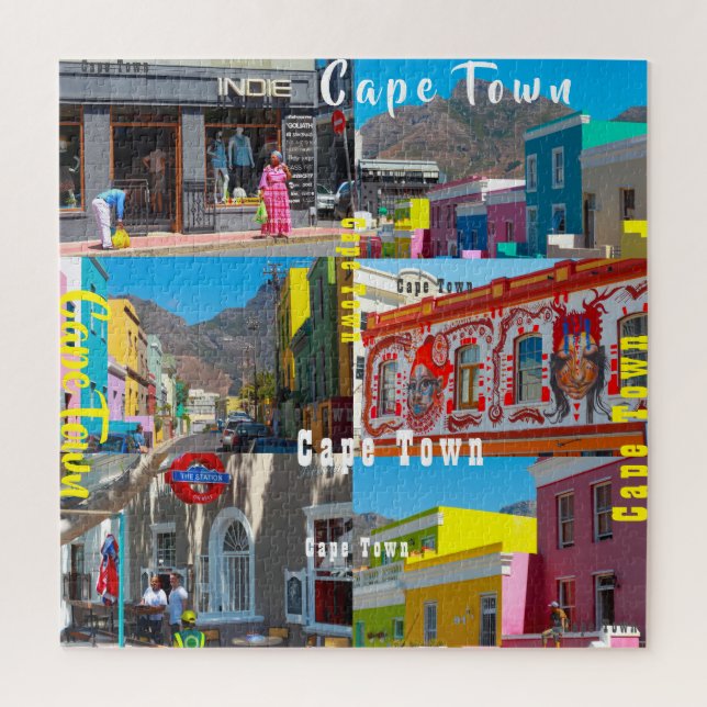 Kapstadt Bo-Kaap CBD Stadt Südafrika (Vertikal)