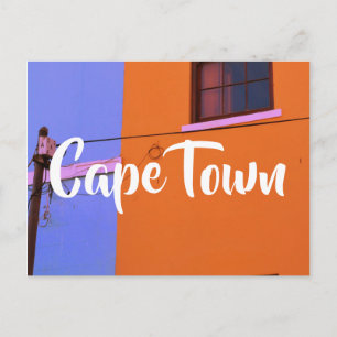 Kapstadt Bo-Kaap Südafrika Stadtbild Postkarte