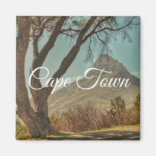 Kapstadt Löwenkopf Landschaft Südafrika Magnet